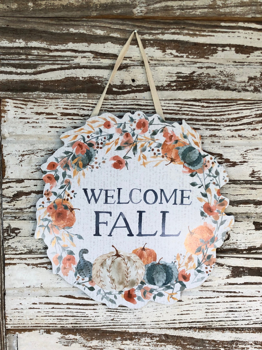 Welcome Fall Wall Hanger – The Home Emporium