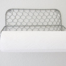 Load image into Gallery viewer, Chicken Wire Paper Towel Holder
