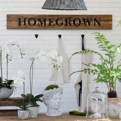 Homegrown Wooden Roadside Sign – The Home Emporium