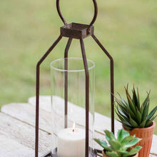 Load image into Gallery viewer, Greenville Pillar Candle Lantern

