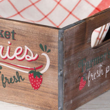 Load image into Gallery viewer, Farmer&#39;s Market Strawberries Crate
