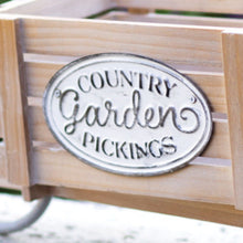 Load image into Gallery viewer, Country Garden Decorative Wheelbarrow
