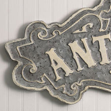 Load image into Gallery viewer, Antique Metal Sign
