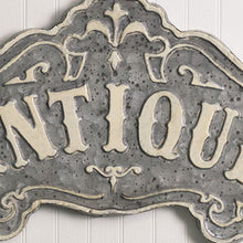 Load image into Gallery viewer, Antique Metal Sign
