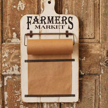 Load image into Gallery viewer, Farmers Market Paddle Board Paper Holder
