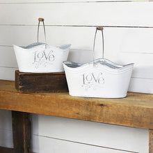 Load image into Gallery viewer, Tin Love Basket Set
