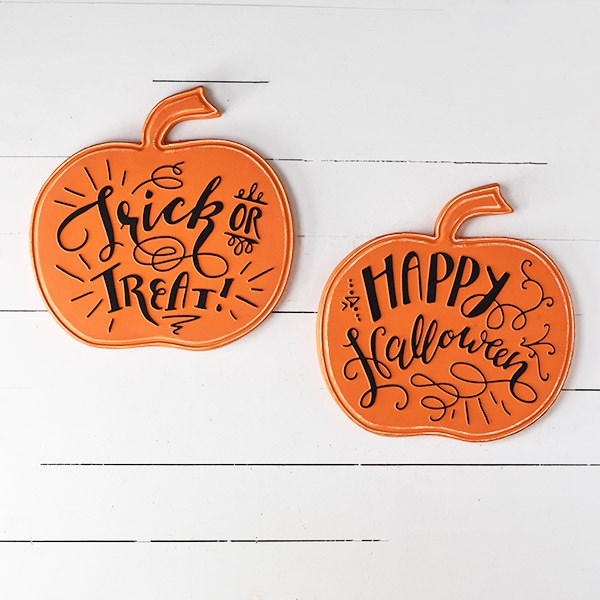 Halloween Pumpkin Sign