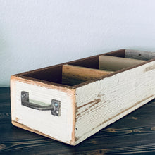 Load image into Gallery viewer, 3 Compartment Wooden Crate
