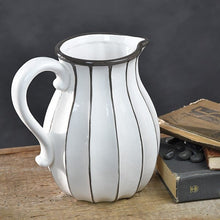 Load image into Gallery viewer, Grey &amp; White Pitcher
