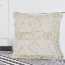 Load image into Gallery viewer, 20&quot; Diamond Pattern Pillow

