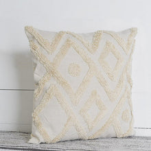 Load image into Gallery viewer, Double Diamond Pattern Pillow
