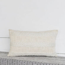 Load image into Gallery viewer, Natural Stripe Pillow
