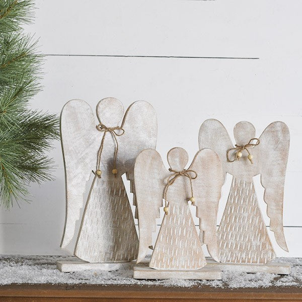 木製エンジェル Wooden Angel Set – The Home Emporium