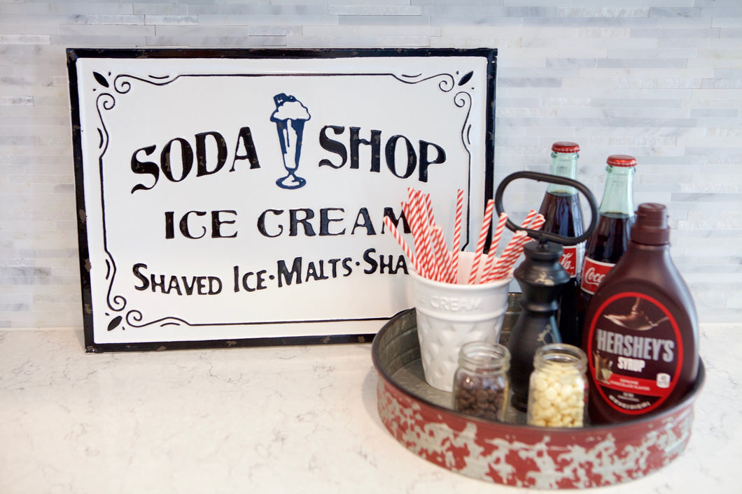 Soda Shop Sign