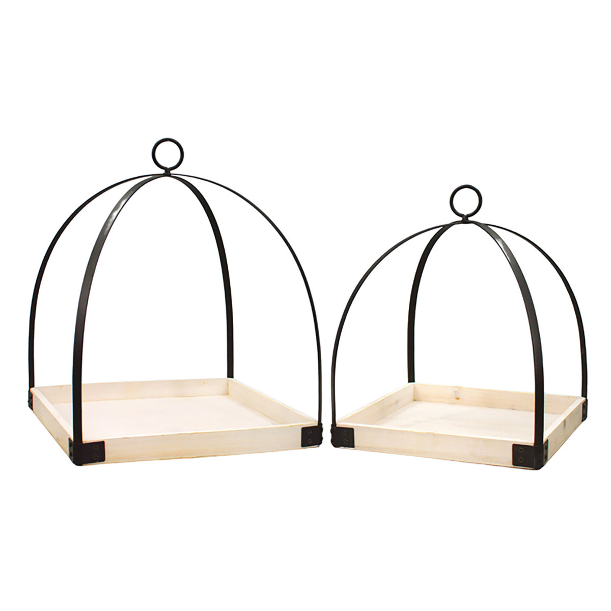 Modern Farmhouse Dome Frame Lanterns – The Home Emporium